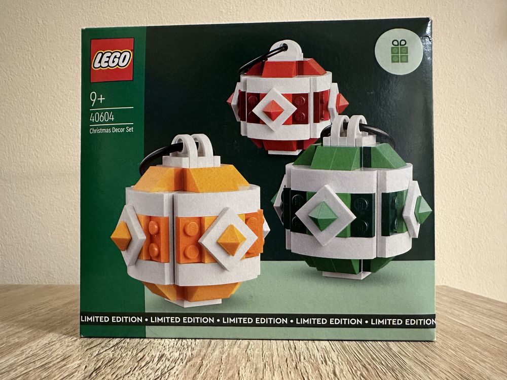 Lego 40604 Christmas Decor Set , Коледен декор