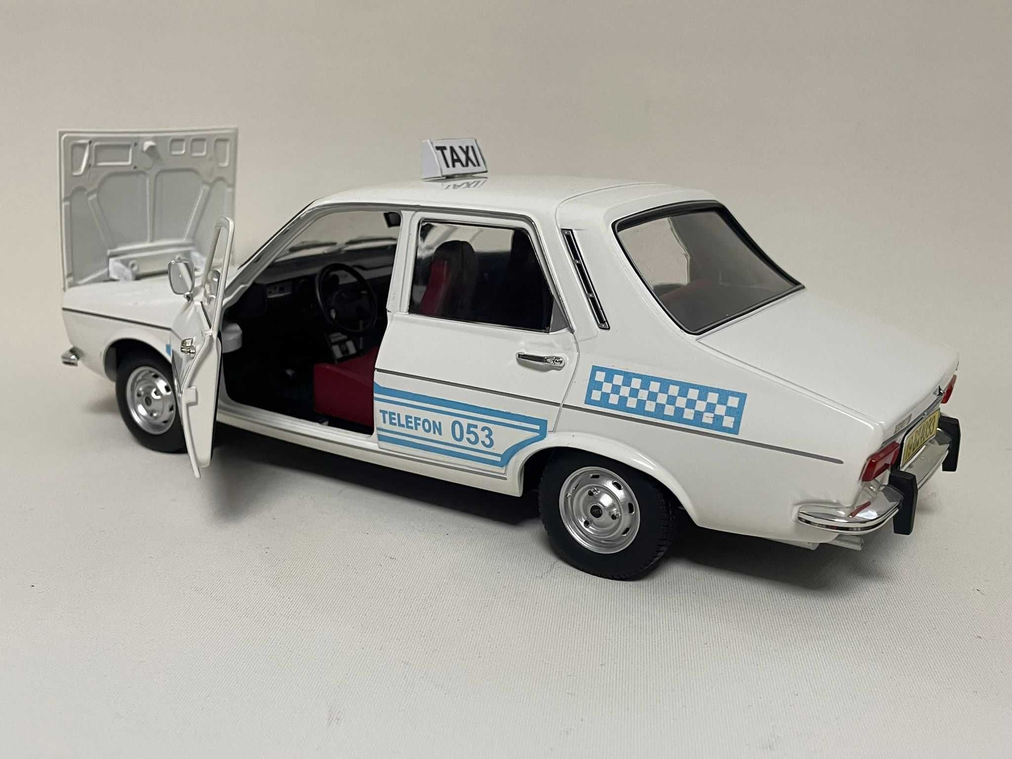 Macheta Dacia TAXI  Renault 12  Scara  1/18