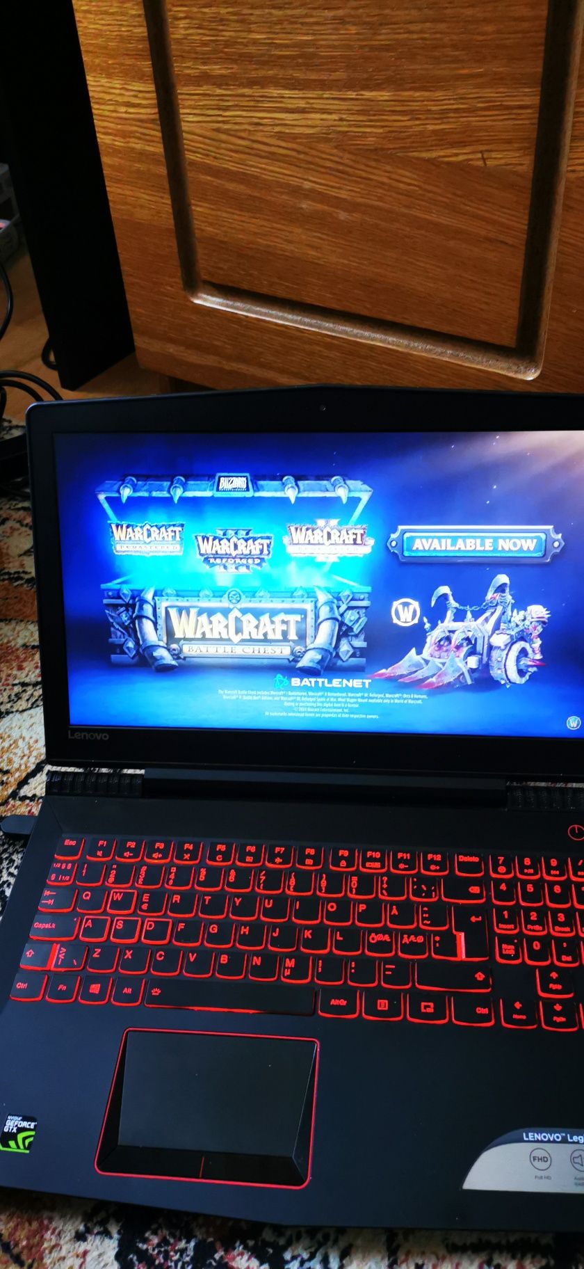 Laptop Gaming Lenovo GTX 1060 pe 192biti, 16gb, 512ssd, accesorii