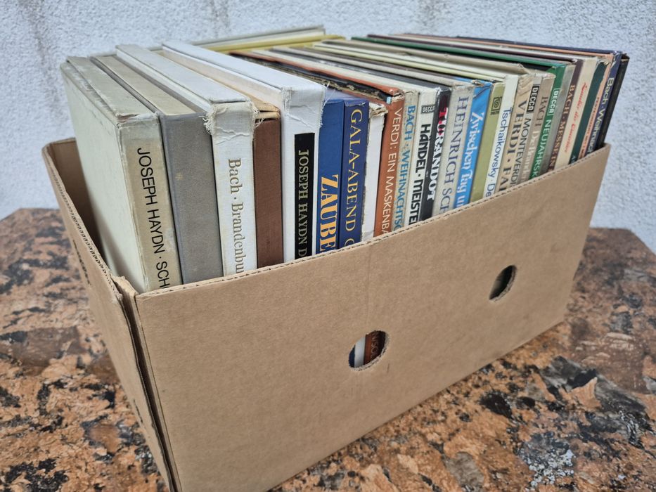 Vând lot 200LP Discuri Vinil cu muzică clasica mixta  pentru pick-up