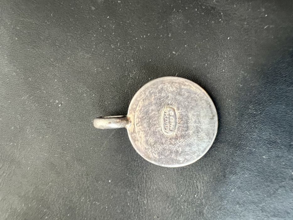 Medalion din argint AGATHA religios model deosebit