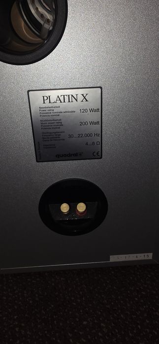 Тонколони quadral platin x