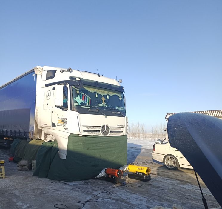 Отогрев Фуры Спецтехники Прогрев Фуры