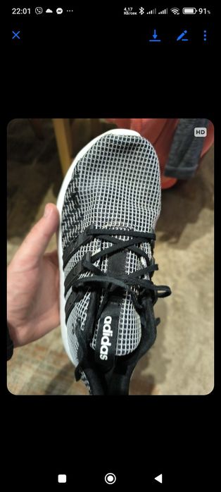 Adudas сиво и черно номер 42