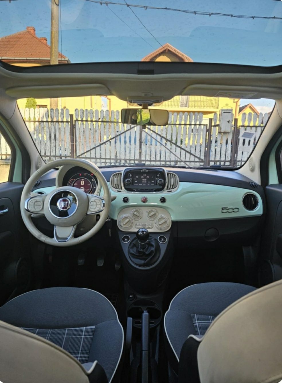Fiat 500 /2017/facelift/panoramic