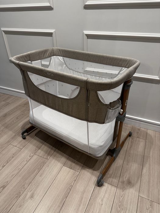 Patut co-sleeper 4in1 MoMi + saltea de bambus