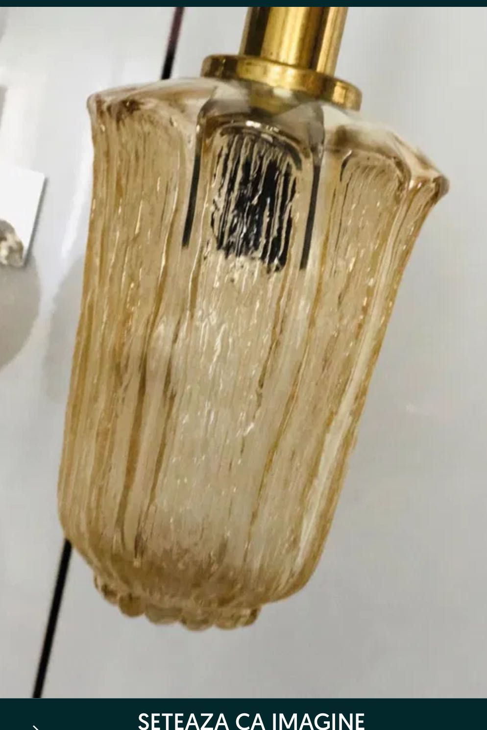 Pendul lampa mid century