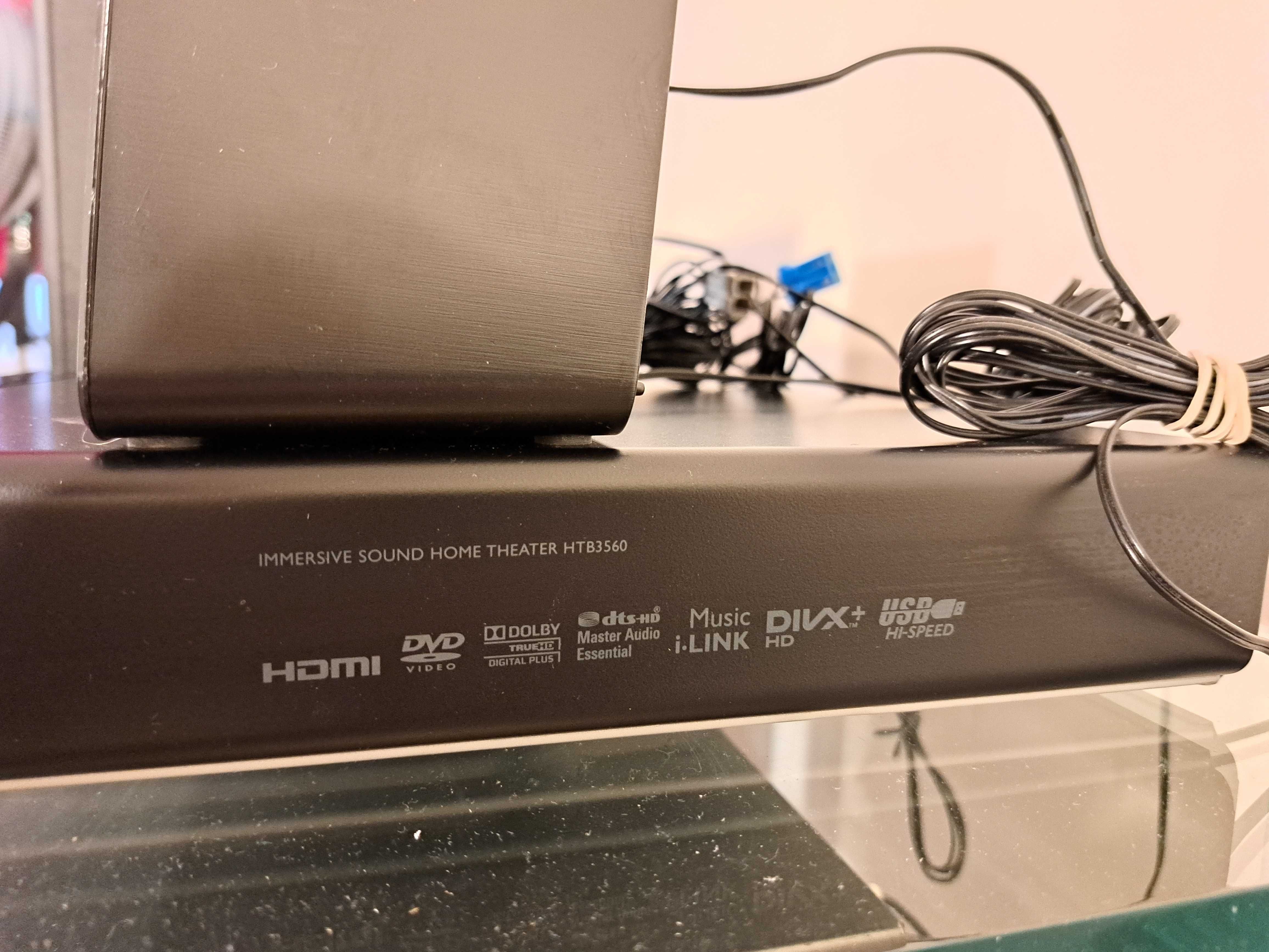 Home cinema bluray 3d Philips HTB3560