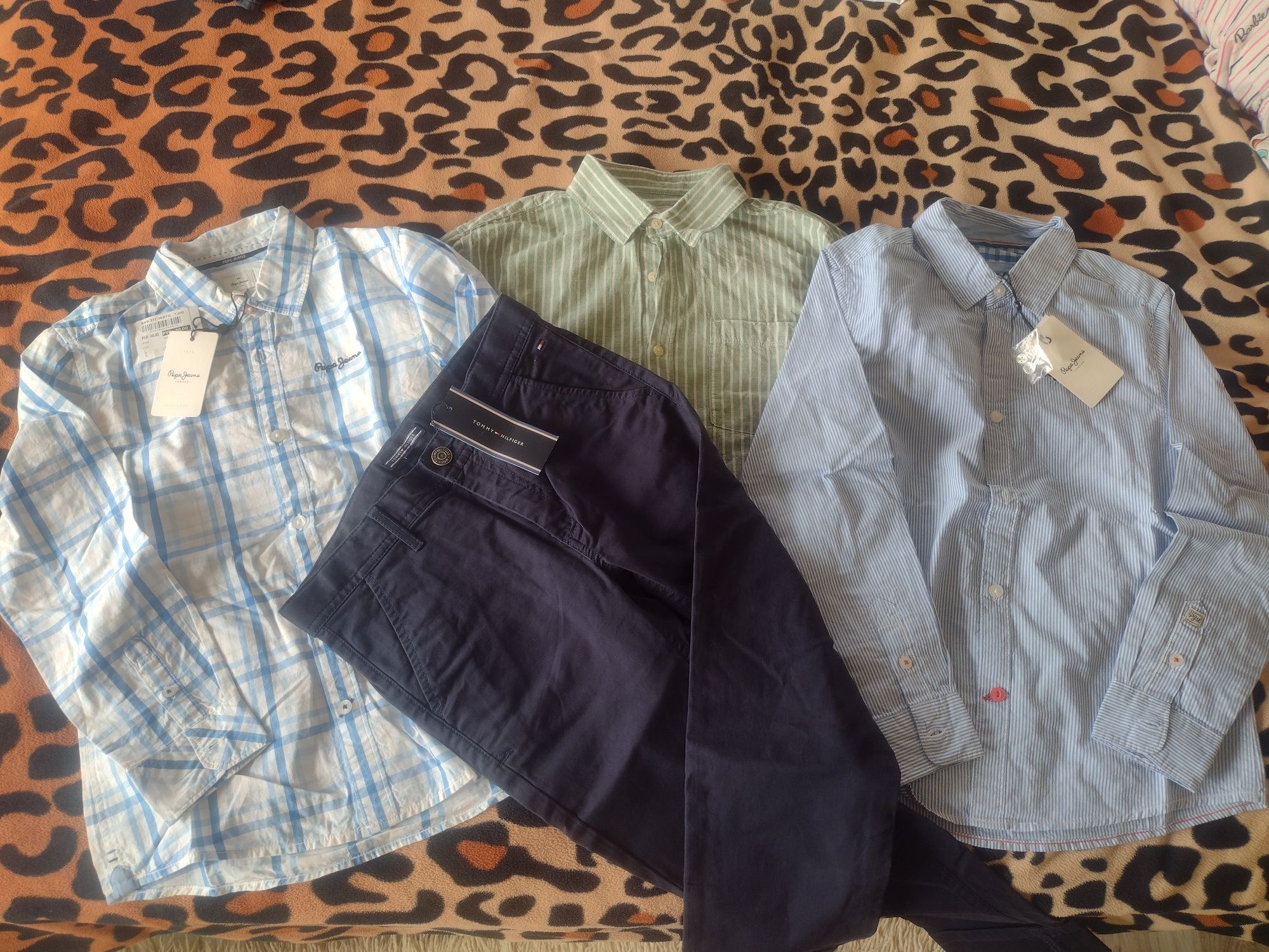 Детски ризи и панталон 140 см/9-10г./ Pepe jeans/ Tommy Hilfiger