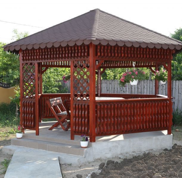 Foisor lemn gradina – modele personalizate, lemn calitativ