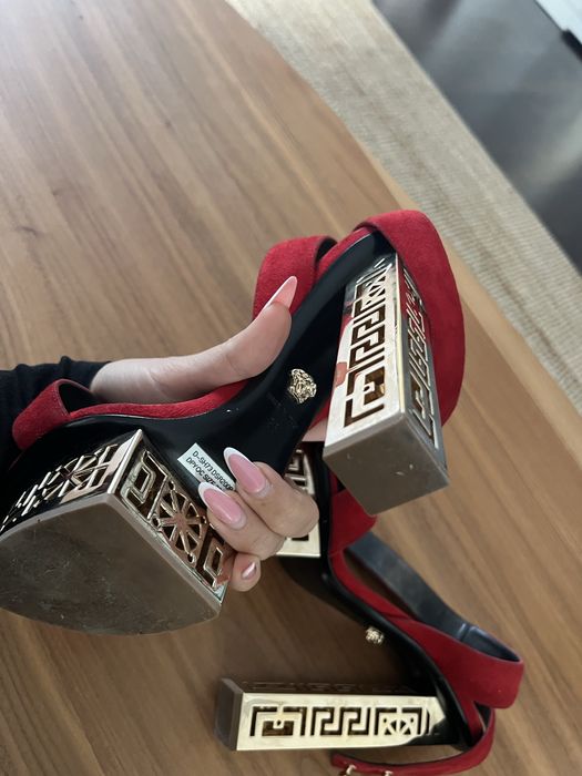 Sandale Versace rosii