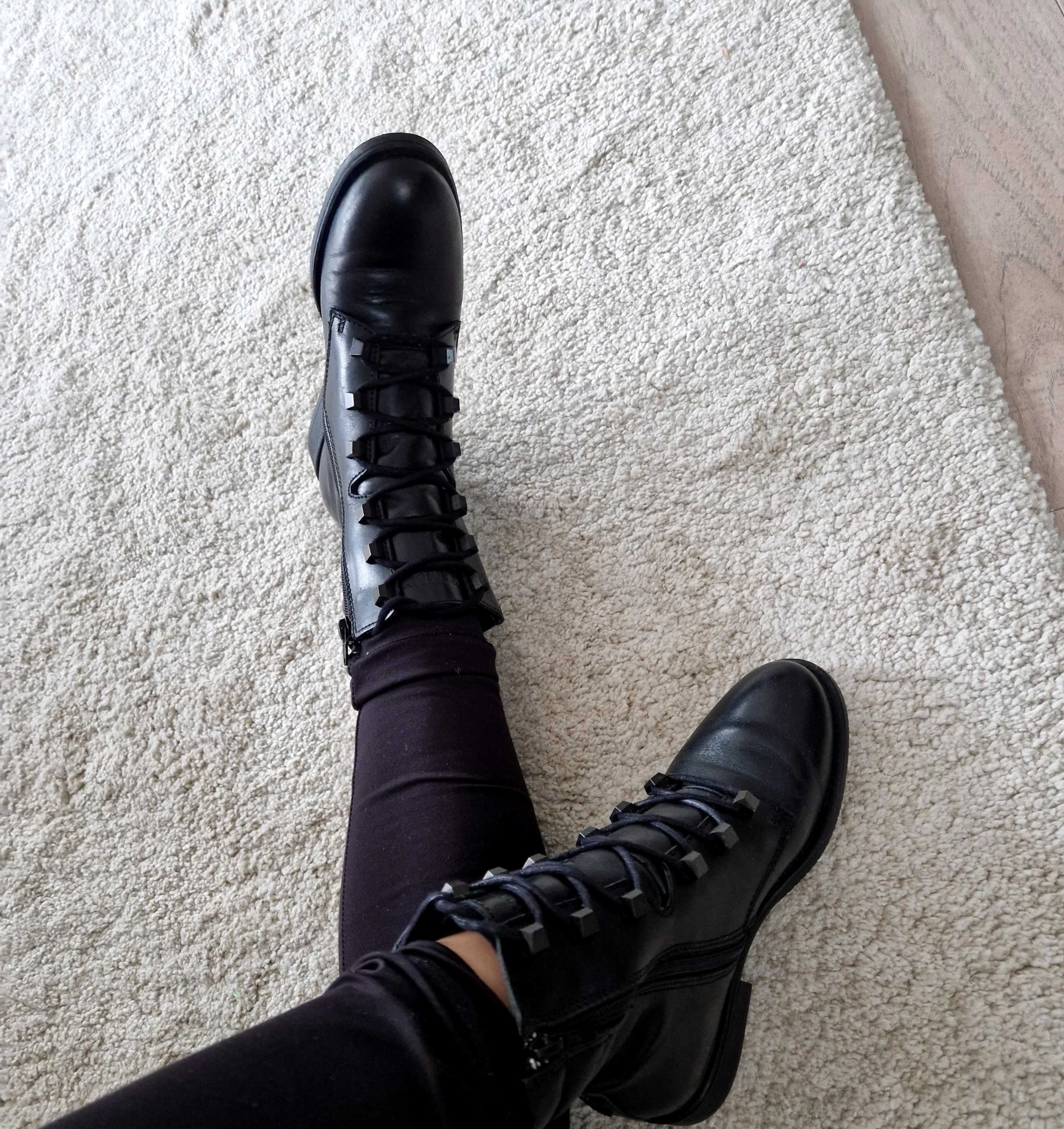 Tommy Hilfiger botine damă, marimea 36, piele