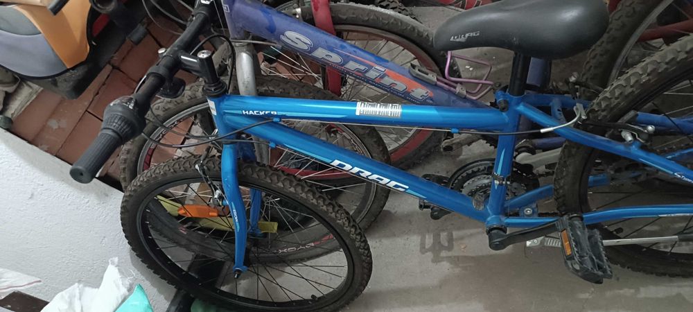 Велосипед Drag Hacker 20" син