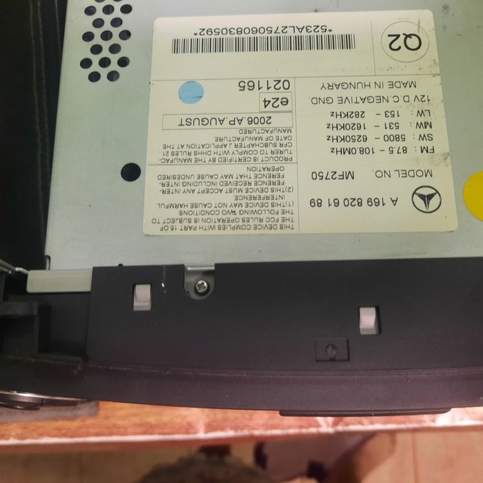 Radio cd ,stare bună