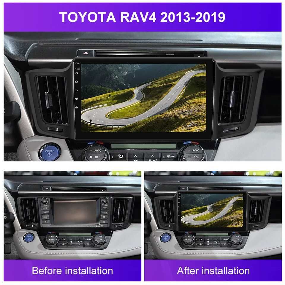 Мултимедия Двоен дин за Toyota RAV4 Дин навигация Android Тойота RAV 4