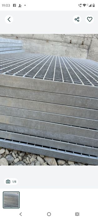 Grilaje zincate gretare zincate