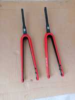Карбонови вилки BMC (carbon - forks) Red and Black