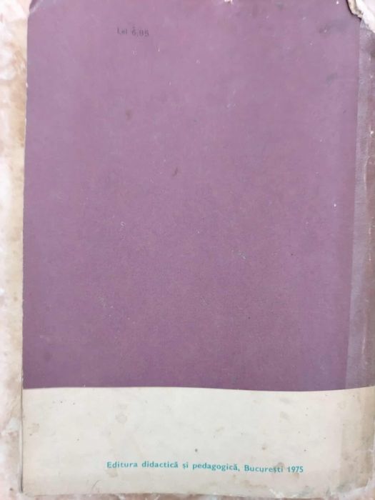 Vând manual Istoria patriei 1975