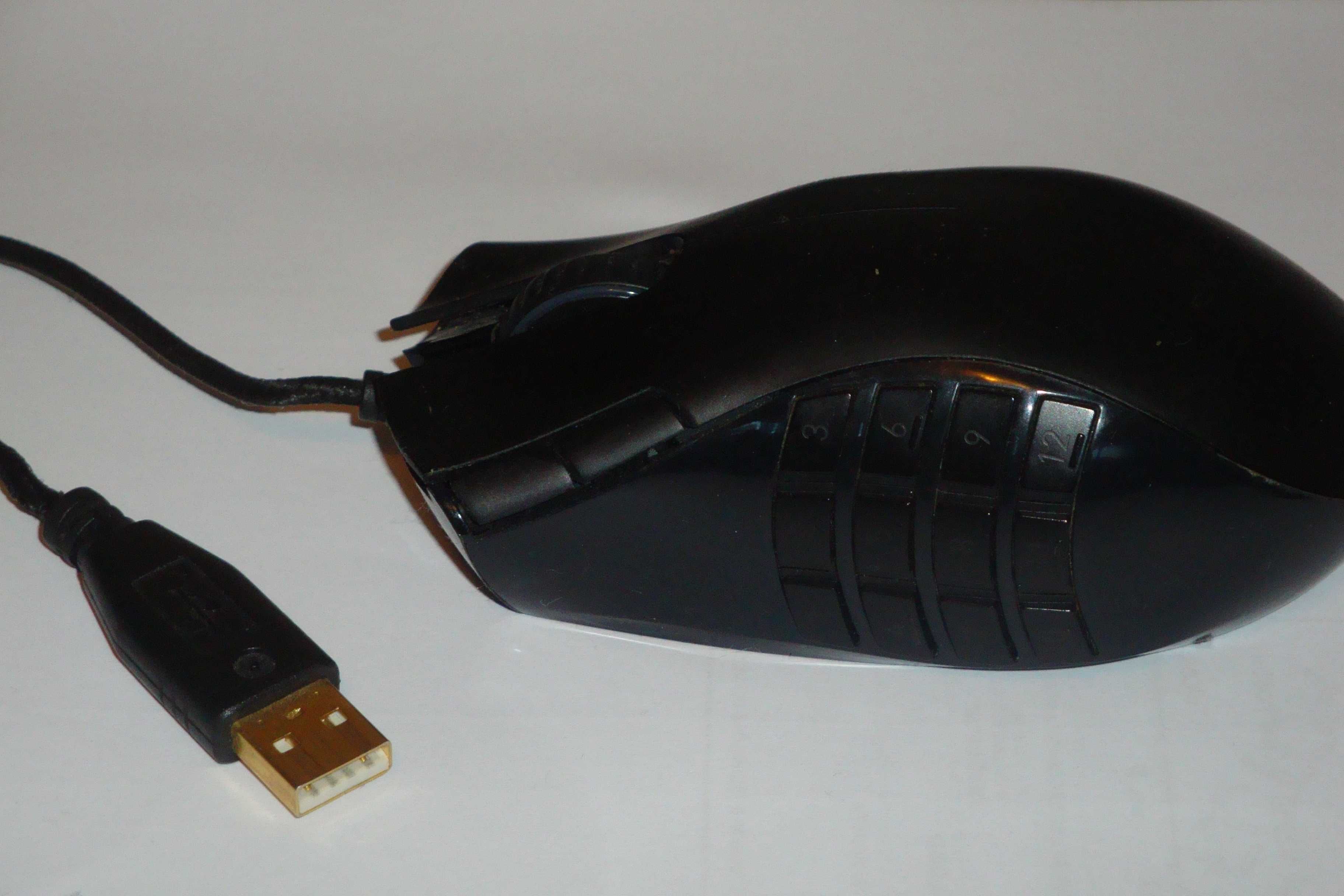 Mouse razer naga mmog gaming mouse usb transport gratuit