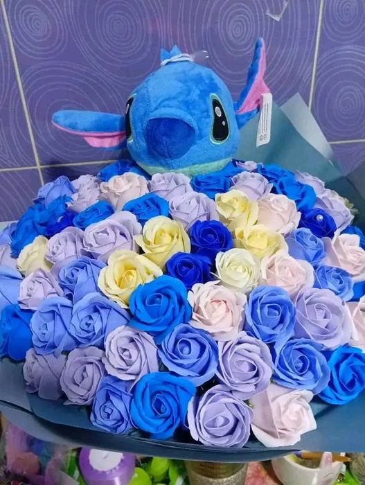 Buchet de flori de săpun