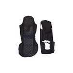 Huse scaun CAMION universale fata ROMB - Negru cusatura Neagra