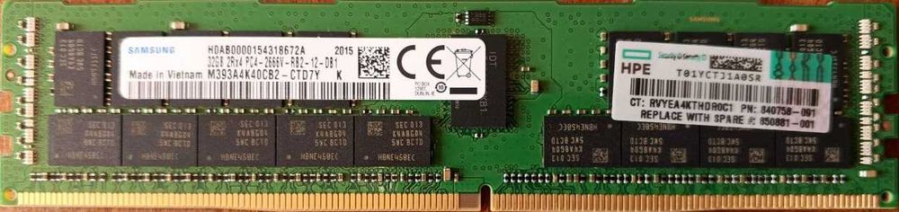 Cерверная DDR4-32GB; 16GB, 8GB; DDR3-16GB; Kingston SoDIMM DDR4-4GB