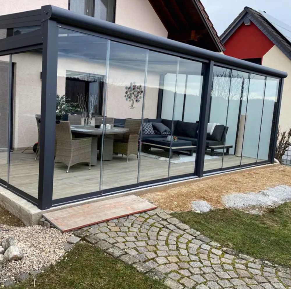 Terase retractabile sau fixe la comanda