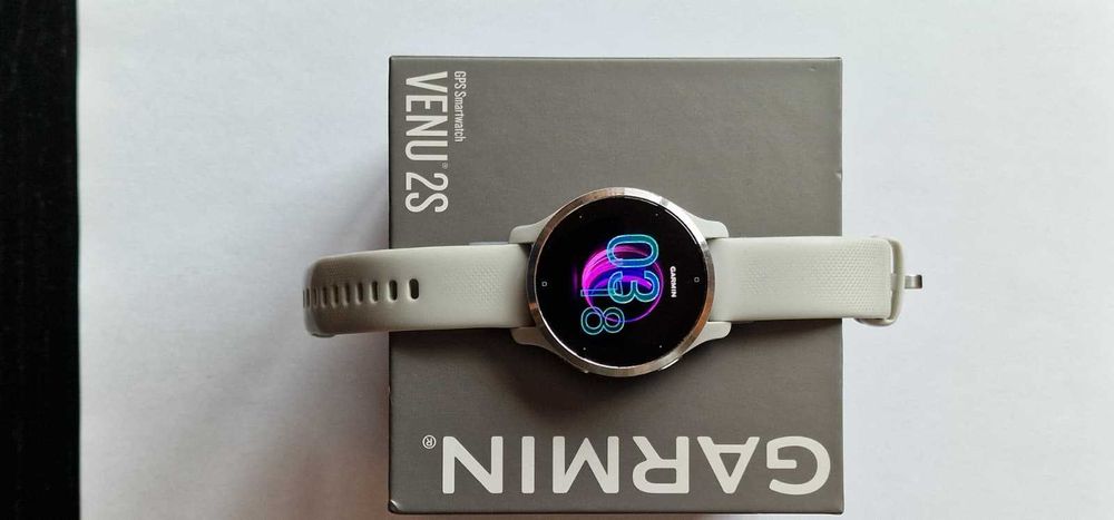 Ceas Garmin Venu 2S GPS White