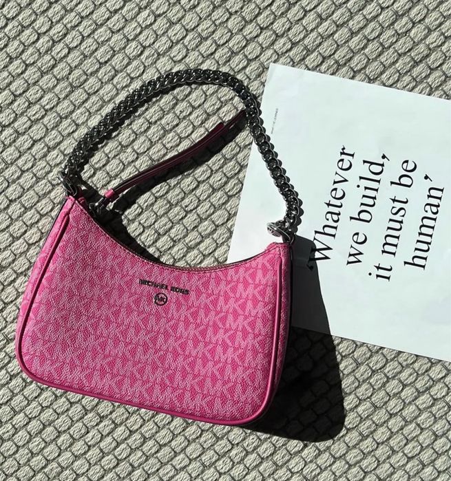 Розовая сумочка Michael Kors - Jet Set Charm