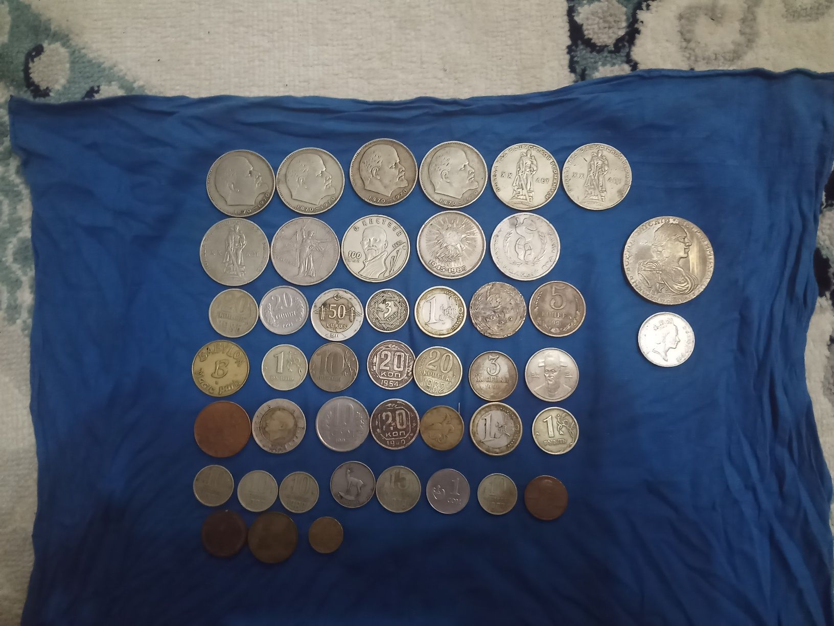 Монеты коллекционные ссср и разных стран