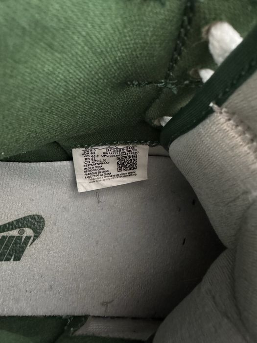 Nike air jordan 1 Gorge Green