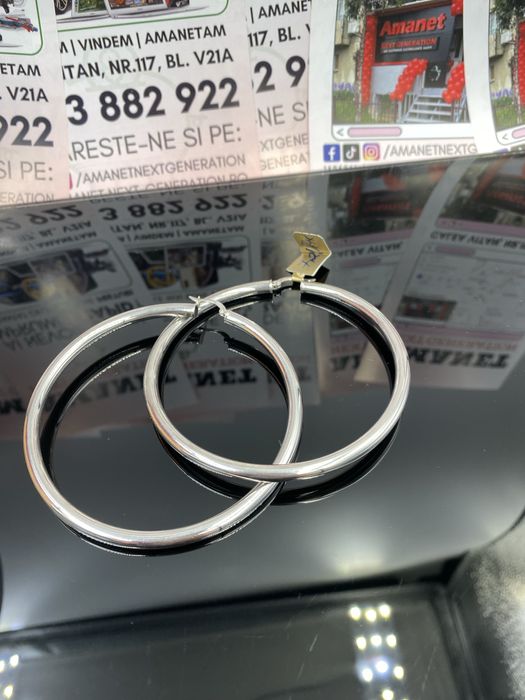 Amanet Next Generation/ Cercei din aur alb