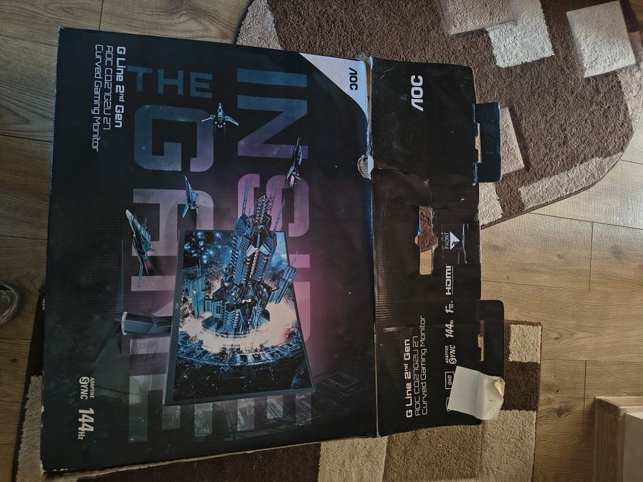 Vand monitor curbat de gaming aoc