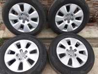 Jante aliaj 5x112 r 16 audi a4 b8 sau a6 echipate de vara sau iarna
