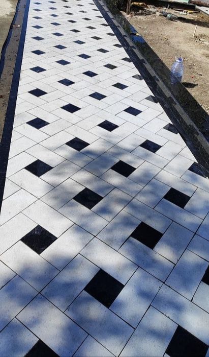 Брусчатка, Тротуарная плитка.