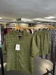 Compleu givenchy satin verde inchis lichidare