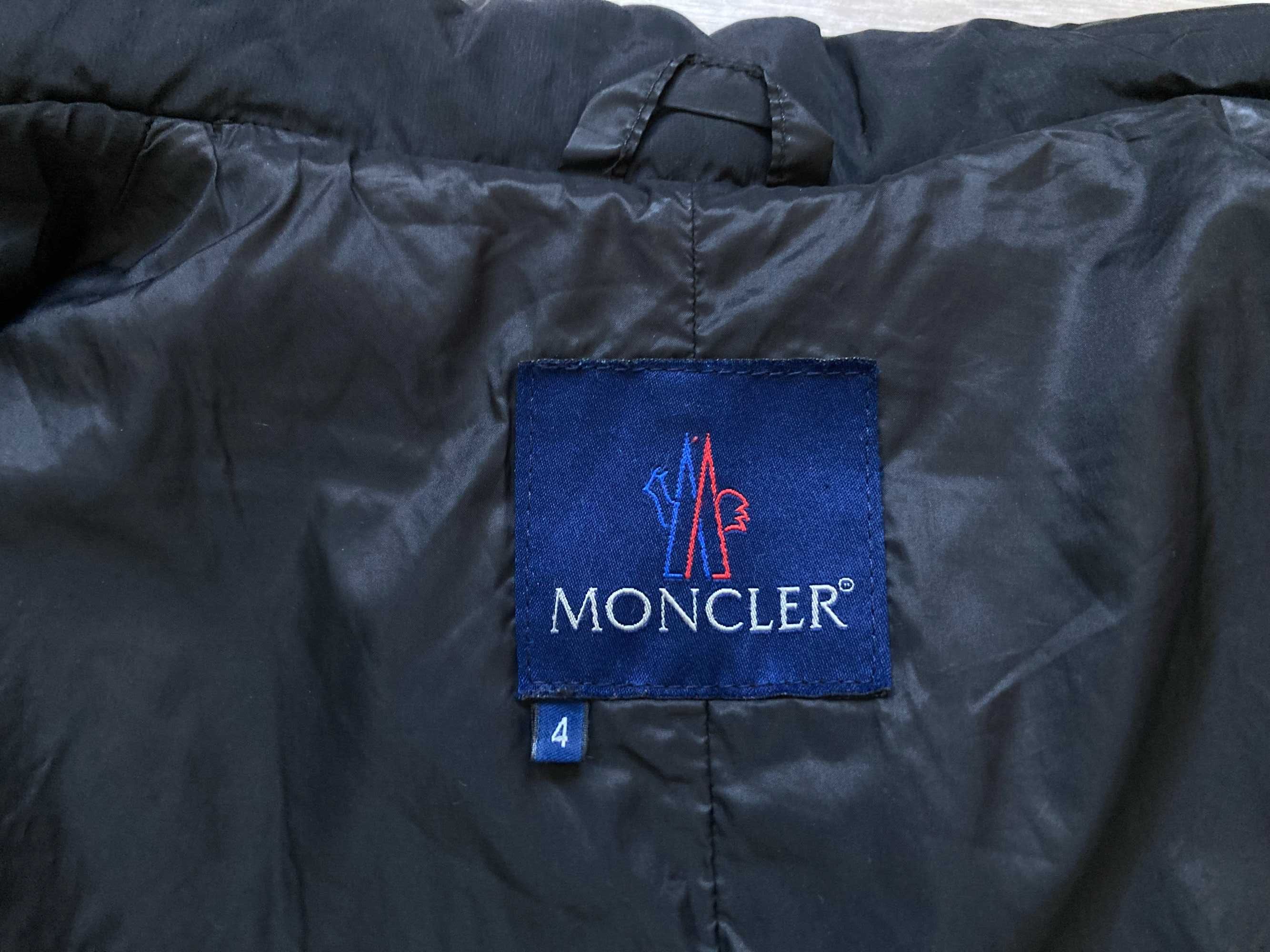 Moncler down женско пухено яке с гъши пух размер 4 / XL