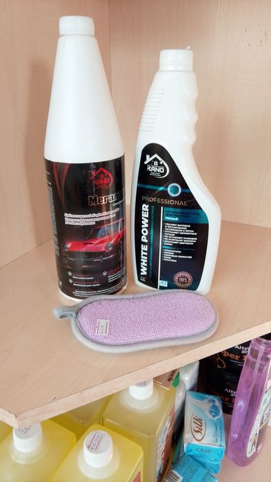 Автошампунь для подкапотного пространства +пенный пятновыводитель