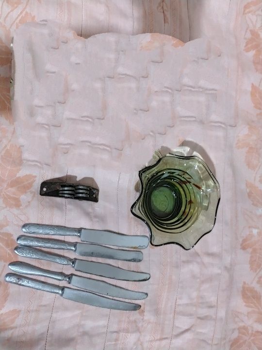 Кастрюля эмалиров 1л, алюмин 4л,ножи   др посуда от 3т.сум СССР