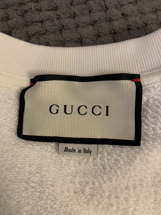 Bluza GUCCI Fawn Patch Sweatshirt,model Bichon,autentica 100%