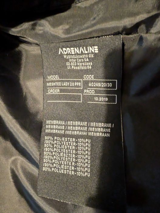 Geaca moto dama ADRENALINE (mesh), marime 34 + Manusi piele Nordcode S