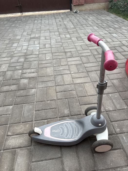 Самокат qplay Mika розовый