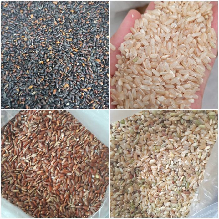Буры рис,чёрный рис