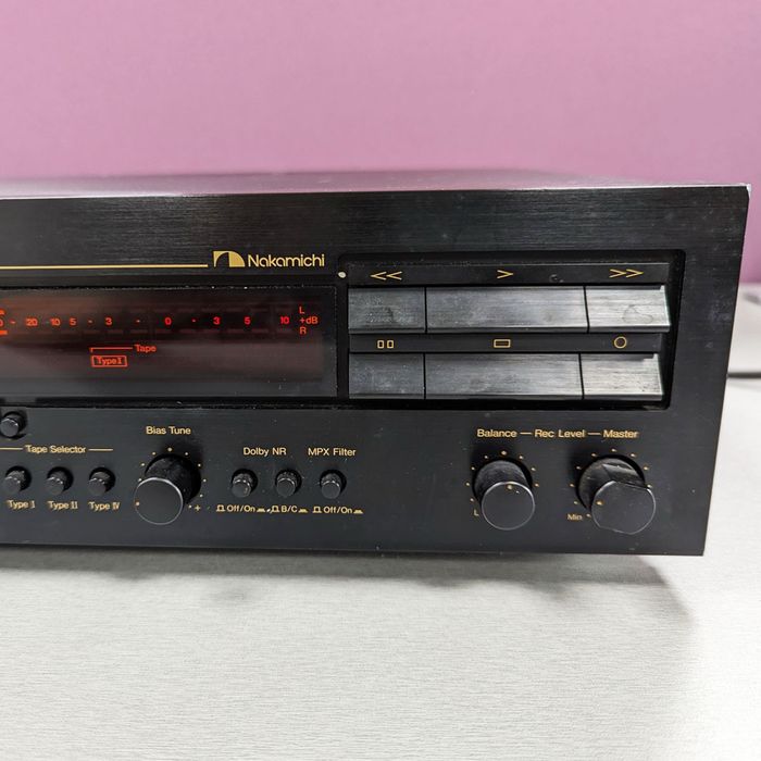 Коликционерски Касетен Дек Nakamichi DR-3