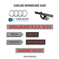 Carlige remorcare Audi omologate si durabile