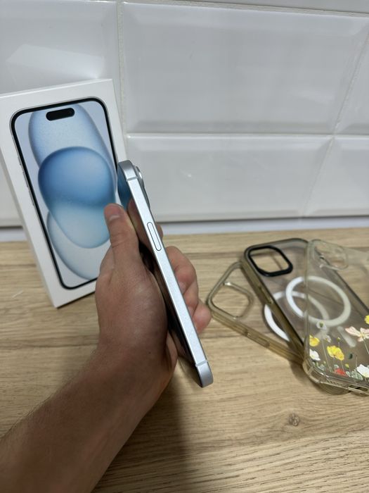 iPhone 15 256GB 87%baterie Fullbox+Husa Mobilfox 14 16 pro max s23 s24