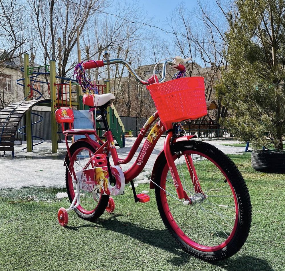 Детские велосипеды для девочек. KASPI RED / РАССРОЧКА