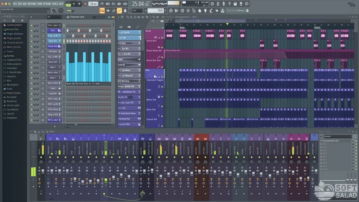 Fruity loops 20/FL studio