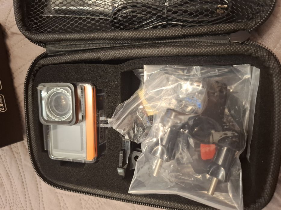 Action camera 4k , спечелена от лотария