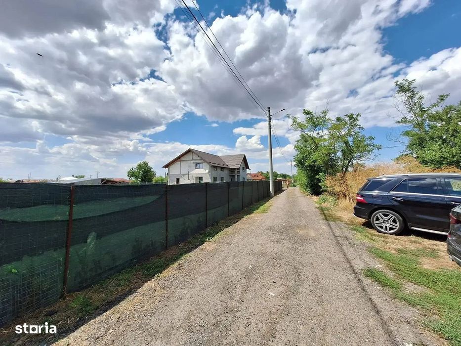 Teren intravilan de vânzare – 1000 mp în Frumușani